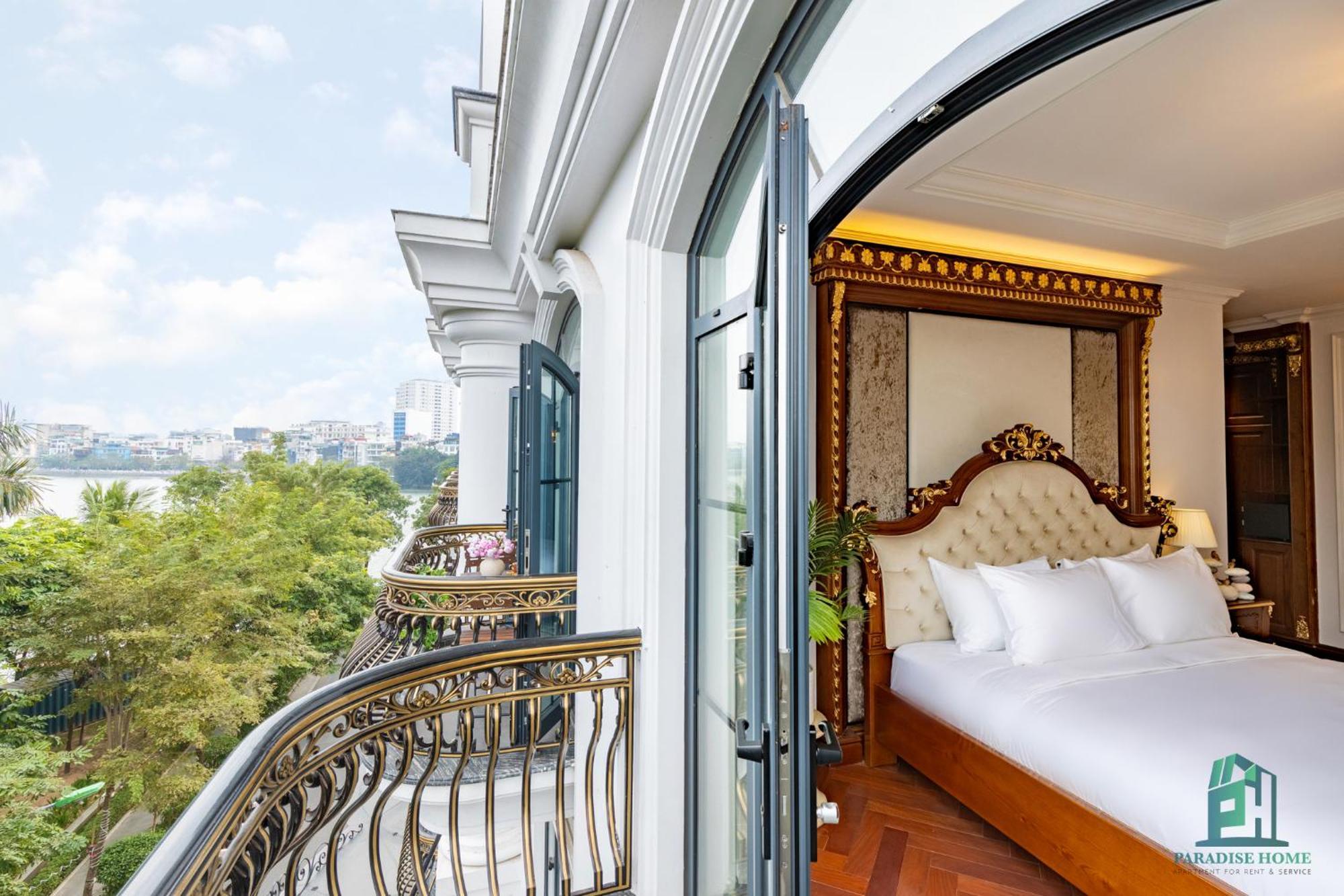 Luxe Paradise Suite Hotel Trich Sai Hanoi Exteriör bild